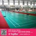 rolled out indoor badminton sports flooring